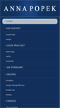 Mobile Screenshot of annapopek.pl